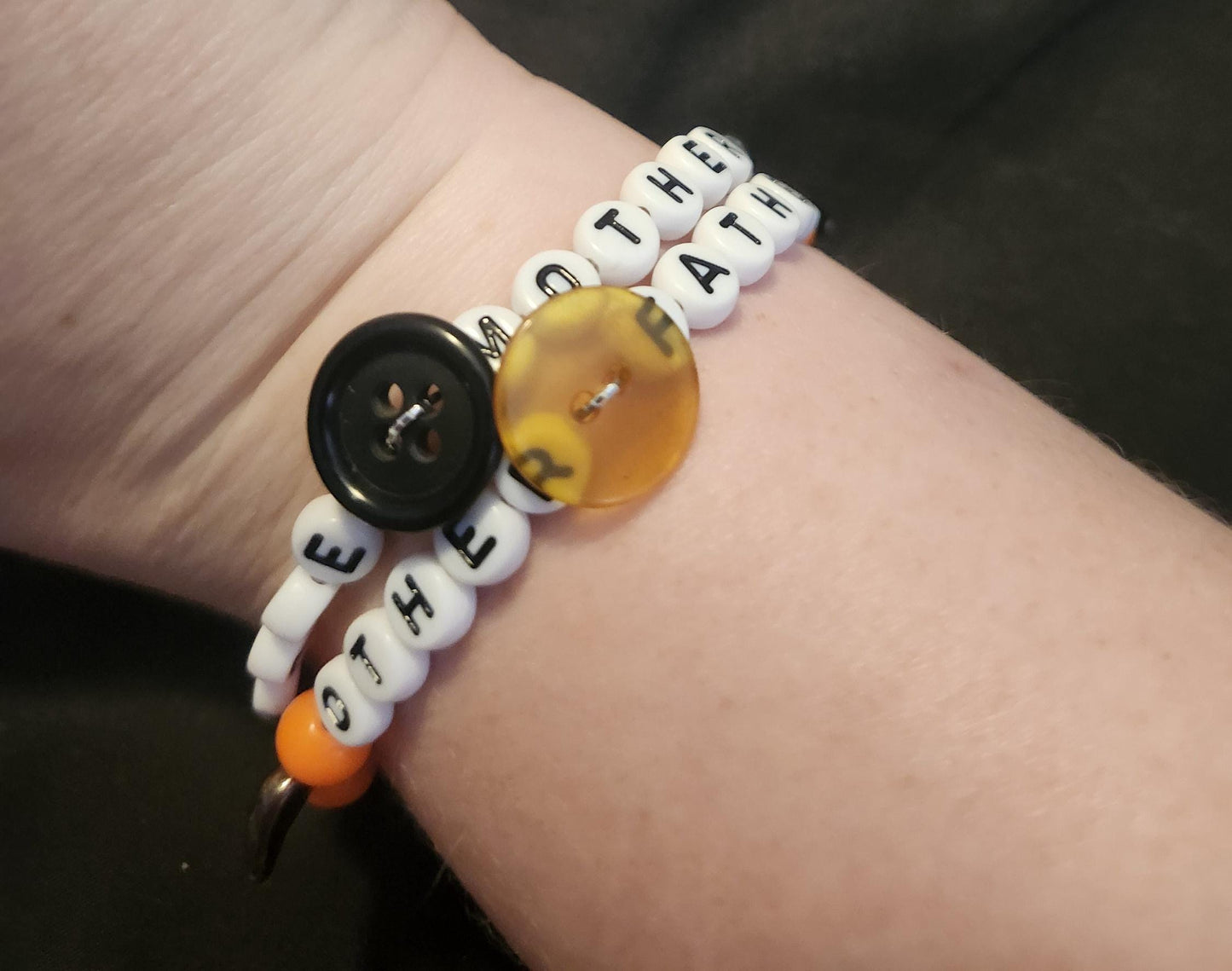 Coraline Other Mother and Other Father Bracelets