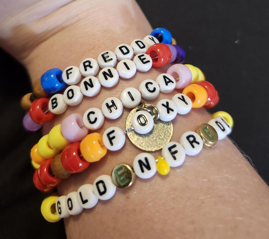 Fnaf Themed Bracelets